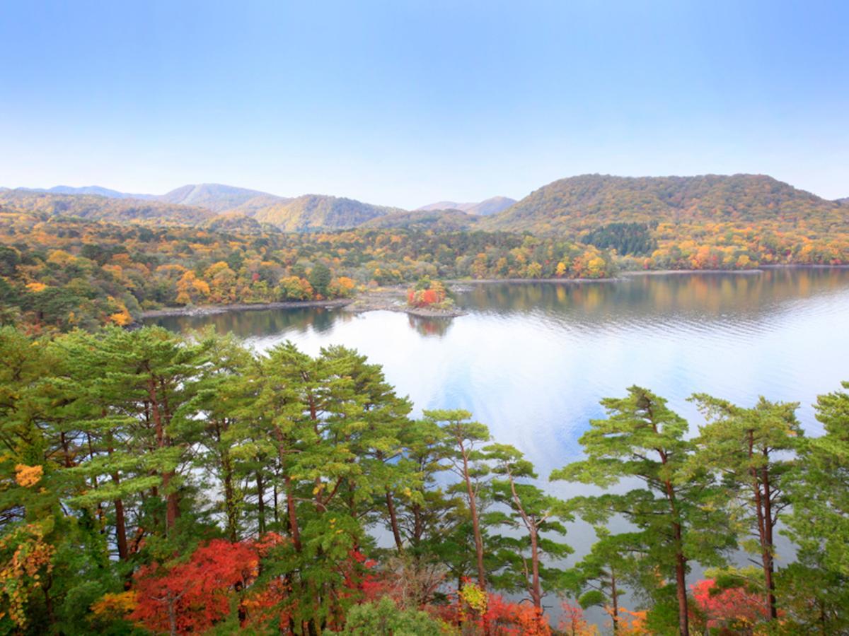 Kitashiobara Urabandai Lake Resort Goshiki No Mori מראה חיצוני תמונה