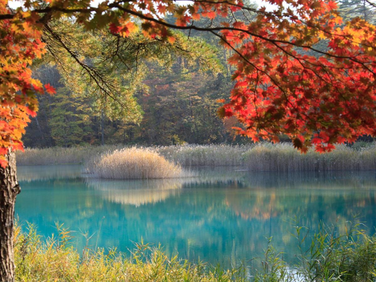 Kitashiobara Urabandai Lake Resort Goshiki No Mori מראה חיצוני תמונה